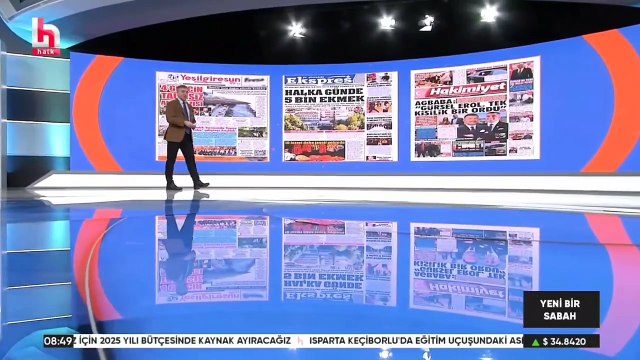 Gazetemiz @ekspreshaber_ 'in SİLVAN BELEDİYESİ, İLK KEZ HALK EKMEK FABRİKASI AÇIYOR: HALKA GÜNDE 5 BİN EKMEK manşeti İSMAİL KÜÇÜKKAYA ile Yeni Bir Sabah programında.