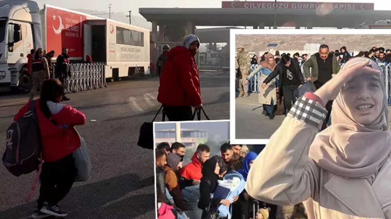Türkiye’deki Suriyelilerin ülkelerine dönüşü sürüyor