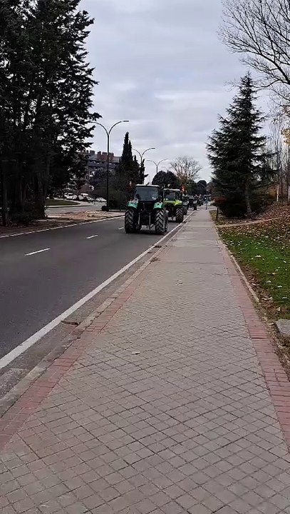 Nueva tractorada en Valladolid