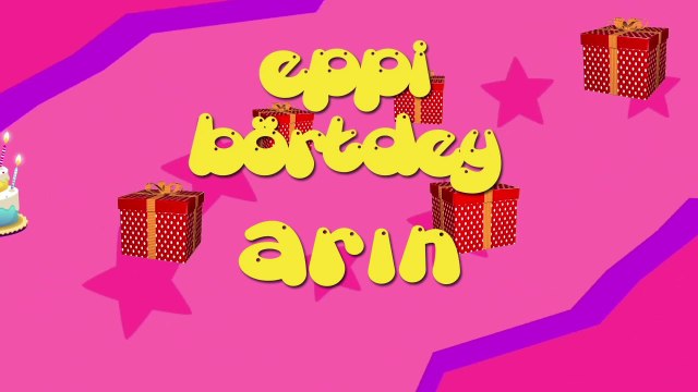 İyi ki doğdun ARIN - İsme Özel Roman Havası Doğum Günü Şarkısı (FULL VERSİYON) (REKLAMSIZ)