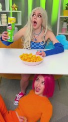 Stealing food 🤣 A prank that almost worked!