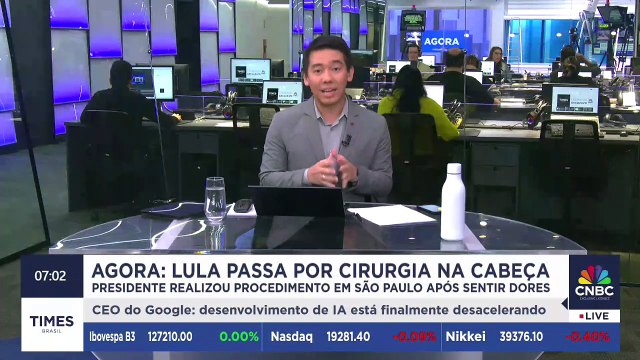BREAKING NEWS: Lula passa por cirurgia na cabeça em São Paulo