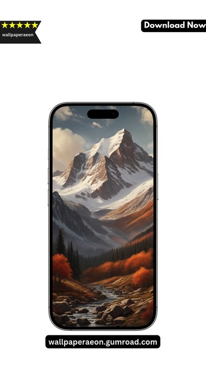 phone wallpapers Landscape Photography of Snowy Mountain iphone wallpaper