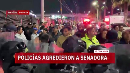 Policías de Ecatepec agredieron a la senadora Mariela Gutiérrez. Elisa Alanís, 09 de diciembre 2024