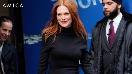 Abito dolcevita? Lo styling facile e impeccabile da copiare Julianne Moore