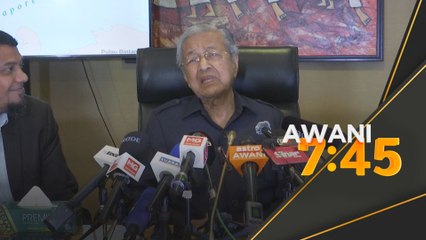 Laporan RCI Pulau Batu Puteh: 'Kalau ada siasatan, saya sedia' - Tun Mahathir