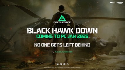 Delta Force Official Black Hawk Down Campaign Teaser Trailer