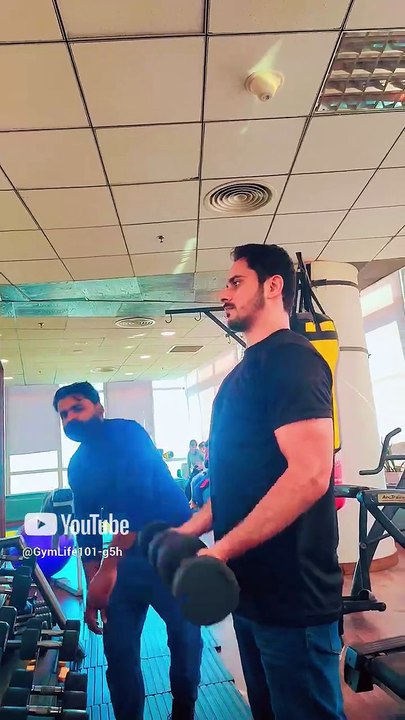 Dumbbell Curl_ Build Bigger, Stronger Biceps __ #gymlife101