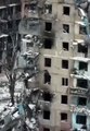 Drone video shows city of Toretsk in ruins