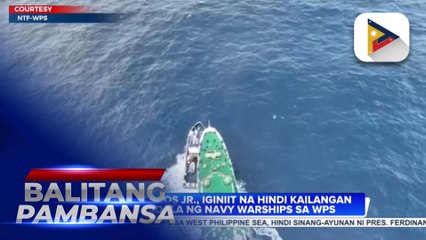 Pilipinas, ipagpapatuloy ang misyon sa West Philippine Sea ayon kay PBBM