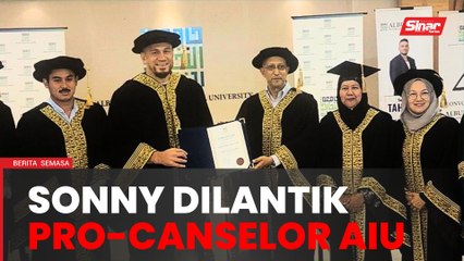 Legenda Ragbi All Blacks, Sonny dilantik Pro-Canselor AIU