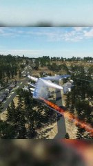 Engine Fire Disaster: Terrifying Crash After Takeoff from Los Angeles International Airport , USA