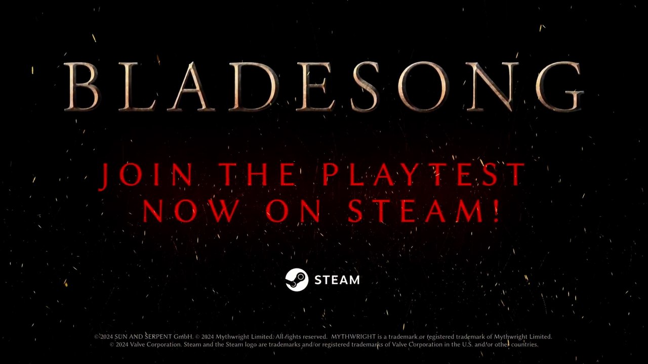 Bladesong Official Playtest Trailer