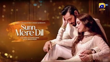Sunn Mere Dil Episode 20  [Eng Sub] - Wahaj Ali - Maya Ali - 11th December 2024 - GEO ZINDAGI