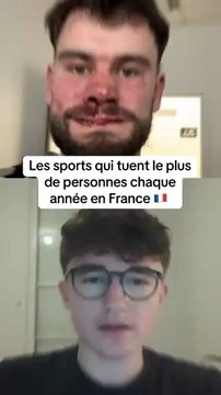 Les sports qui tuent le plus de personnes chaque année en France 🇫🇷 #sport #sports #dangereux #classement