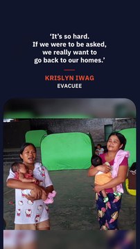 Kanlaon evacuees worry over lack of tents, drinking water, face masks