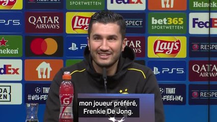 Dortmund - Sahin : "Le Barça doit être très, heureux d'avoir Frenkie De Jong"