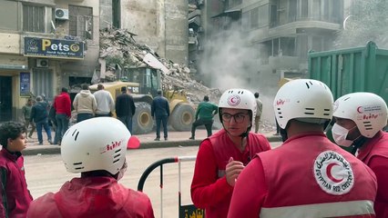 ثمانية قتلى في انهيار مبنى في القاهرة (وزارة الصحة)