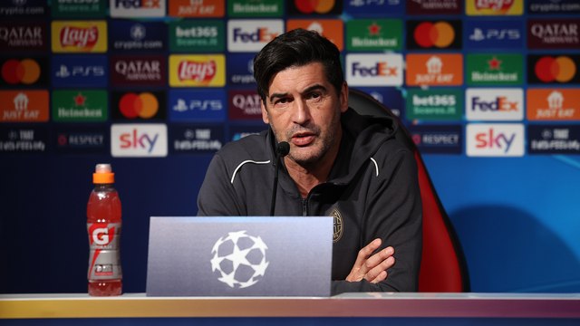 AC Milan v Crvena zvezda, Champions League 2024/25: the pre-match press conference