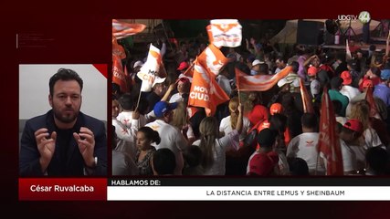 La distancia entre Lemus y Sheinbaum | César Ruvalcaba
