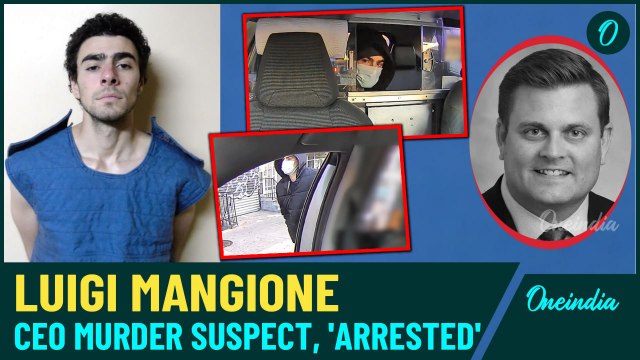 VIDEO: Moment When Luigi Mangione United Healthcare CEO Trembles In Fear During Police Interrogation
