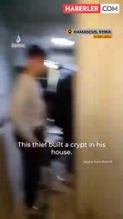 Esad'ın sarayına girenler, yıllarca saklanan gizemli yeri buldu