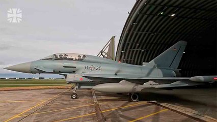 ビデオ：ドイツ、ユーロファイター戦闘機からミーティアミサイルの初発射を実施