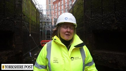 Major winter repairs underway at Leeds River Lock 1 as Canal & River Trust launches £60m appeal