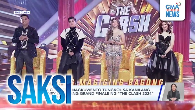 Top 4 clashers, nagkuwento tungkol sa kanilang journey bago ang grand finale ng The Clash 2024 sa Sabado | Saksi