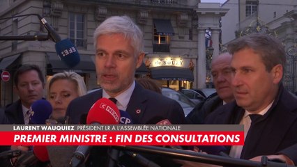 Laurent Wauquiez votera une motion de censure en cas de gouvernement avec des membres LFI