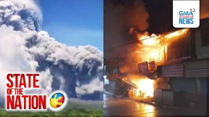 State of the Nation: (Part 1) LOOK: Nag-overheat na appliance; Pagputok ng Mt. Kanlaon; Atbp.