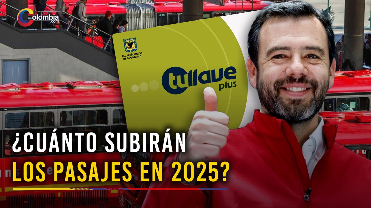 ¡Suben los pasajes! Galán confirma aumento de Transmilenio y SITP para 2025