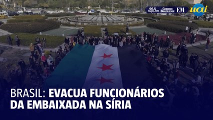 Brasil evacua funcionários da embaixada na Síria