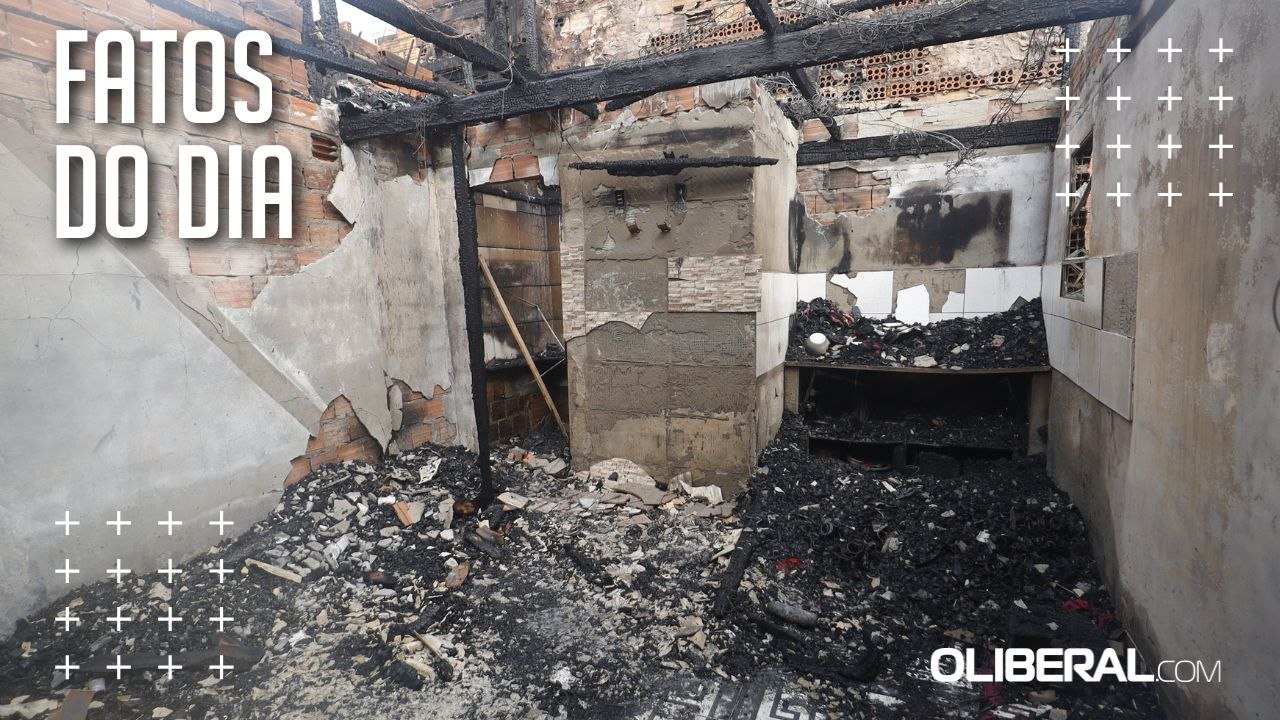 Seis casas são destruídas por incêndio no bairro da Terra Firme, em Belém