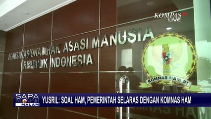Menko Yusril Tegaskan Komitmen Pemerintah Selaraskan Program dengan Rekomendasi Komnas HAM