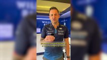 El mensaje de despedida de los mecánicos de Williams y el ingeniero Gaetan Jego a Franco Colapinto