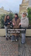 Dites-moi en commentaire combien de bonnes réponses vous auriez eues ! 💕😭 #microtrottoir