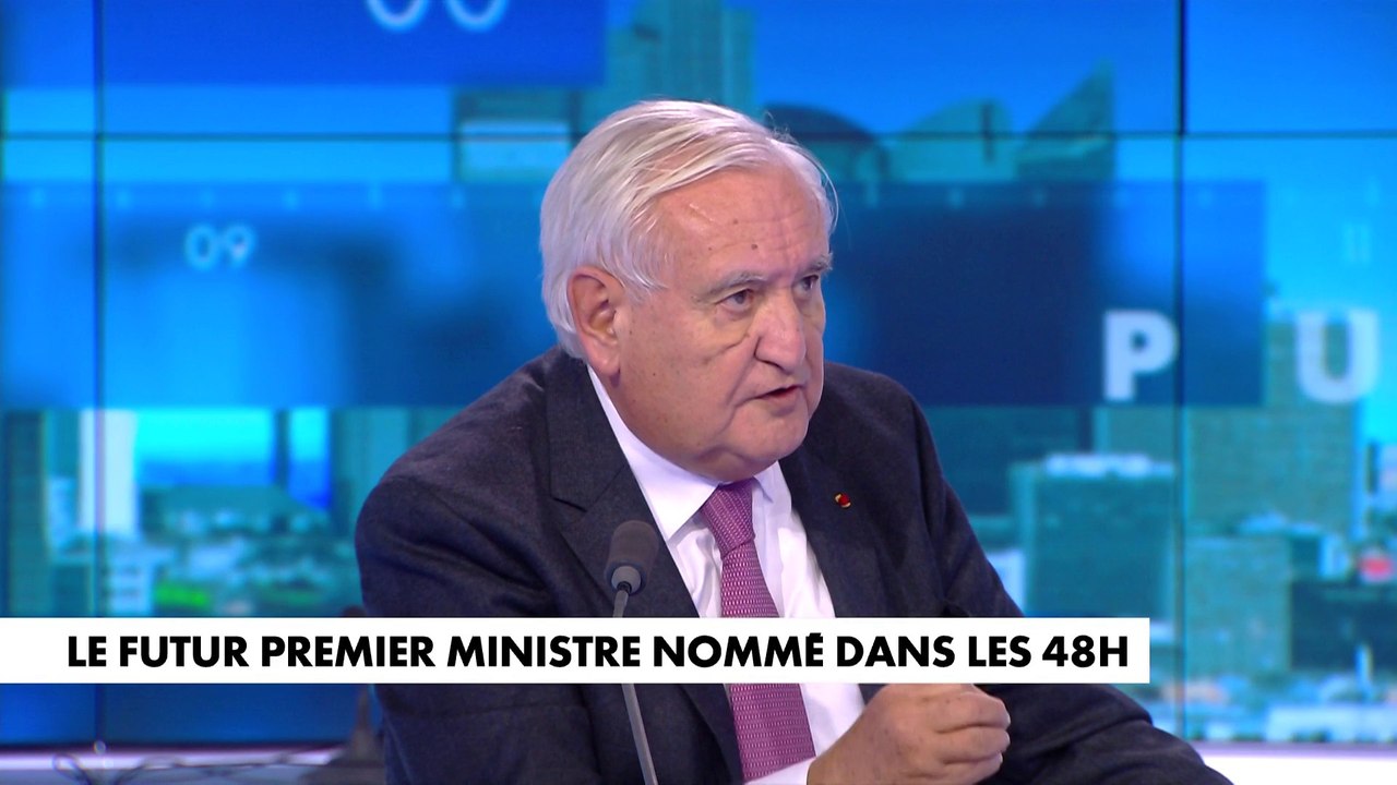 Jean-Pierre Raffarin : «Je pense qu'il faut une politique de centre droit»