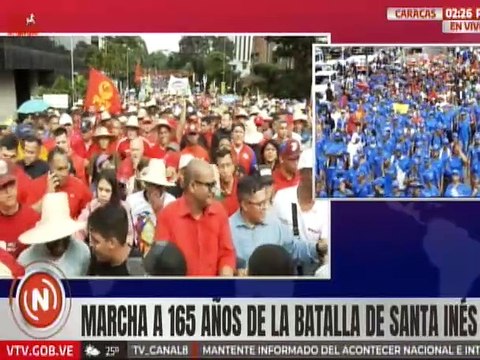 Vpdte. del PSUV Diosdado Cabello: Venezuela cada día está más unida