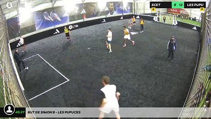 But de Simon B - Les Pupuces