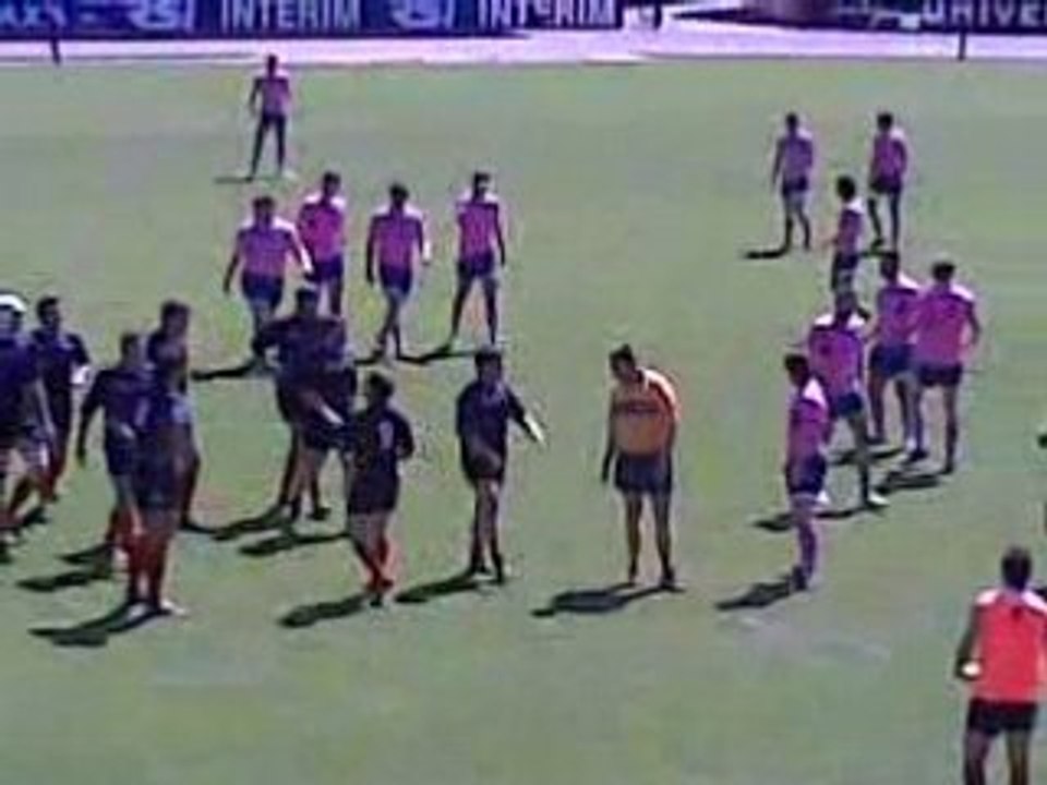 Coup d'envoi - espoirs stade français vs espoirs Béziers