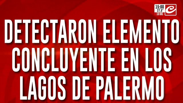 Detectaron elemento concluyente en los lagos de Palermo: continúa el operativo buscando al hombre que se tiró al agua