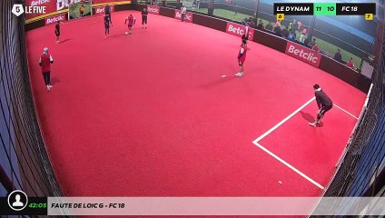 Faute de Loic G - Fc 18
