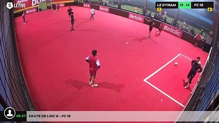 Faute de Loic G - Fc 18