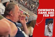 Dallas Cowboys fans are so stressed and frustrated with the team that they started smoking at the stadium