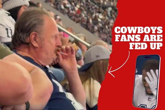 Dallas Cowboys fans are so stressed and frustrated with the team that they started smoking at the stadium