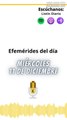 Efemérides | Miércoles 11 de Diciembre 2024