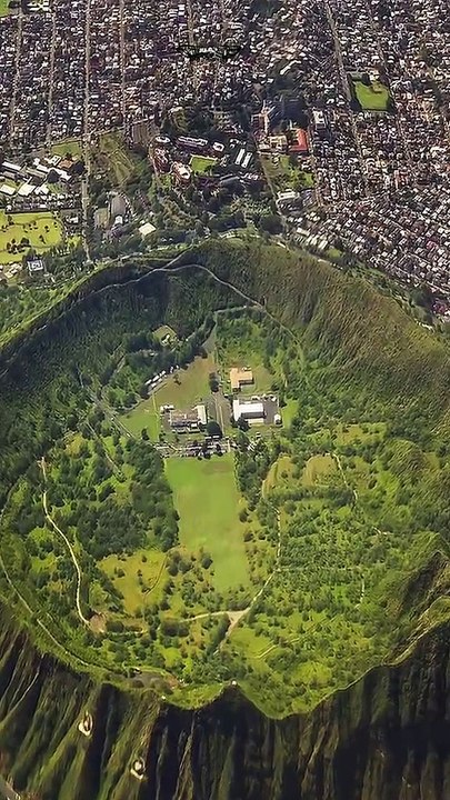 Diamond Head is a volcanic tuff cone on the Hawaiian island of Oʻahu. It was created by the eruptions from the Koʻolau Volcano and is estimated to be about 400,000 to 500,000 years old.