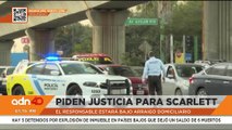 Familiares de Scarlett piden cárcel para conductor que le causó la muerte