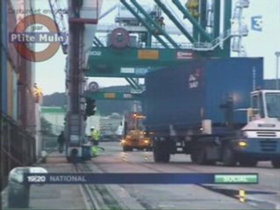 Les ports en grève